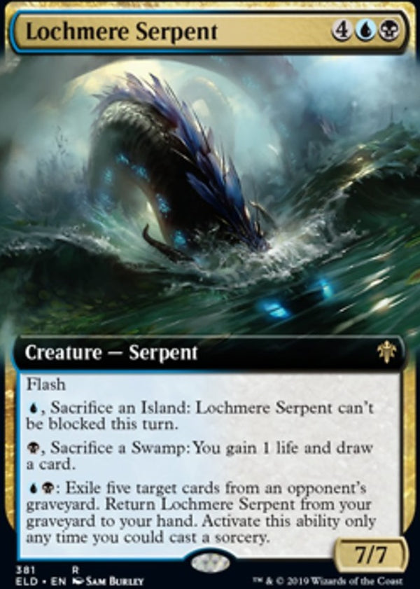 Lochmere Serpent [#381 Extended Art] (ELD-R)