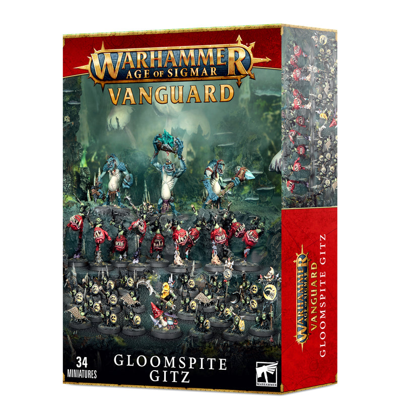 Age of Sigmar: Gloomspite Gitz - Vanguard (34 Miniatures)