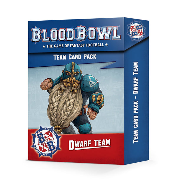 Blood Bowl: Second Season Edition - Team Card Pack: Dwarf Team