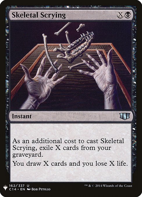 Skeletal Scrying [Mystery Booster #0774] (C14-U)