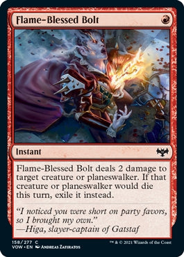 Flame-Blessed Bolt (VOW-C)