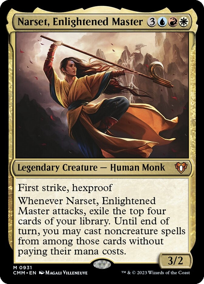 Narset, Enlightened Master [#0931 Reprints] (CMM-M)