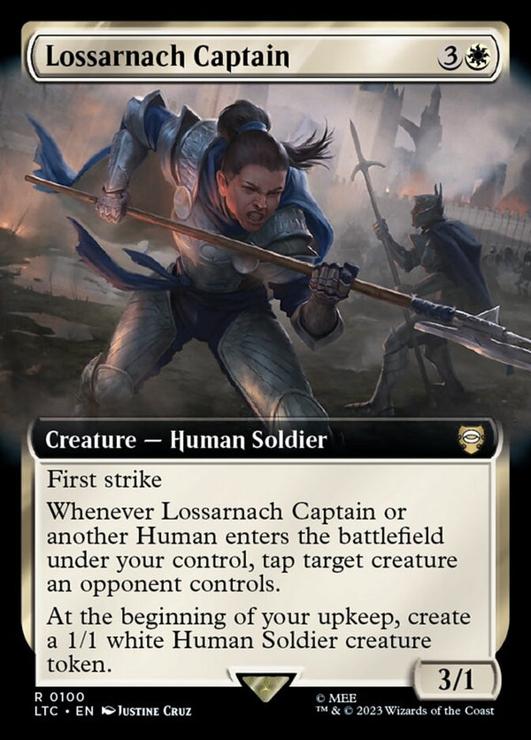 Lossarnach Captain [#0100 Extended Art] (LTC-R)