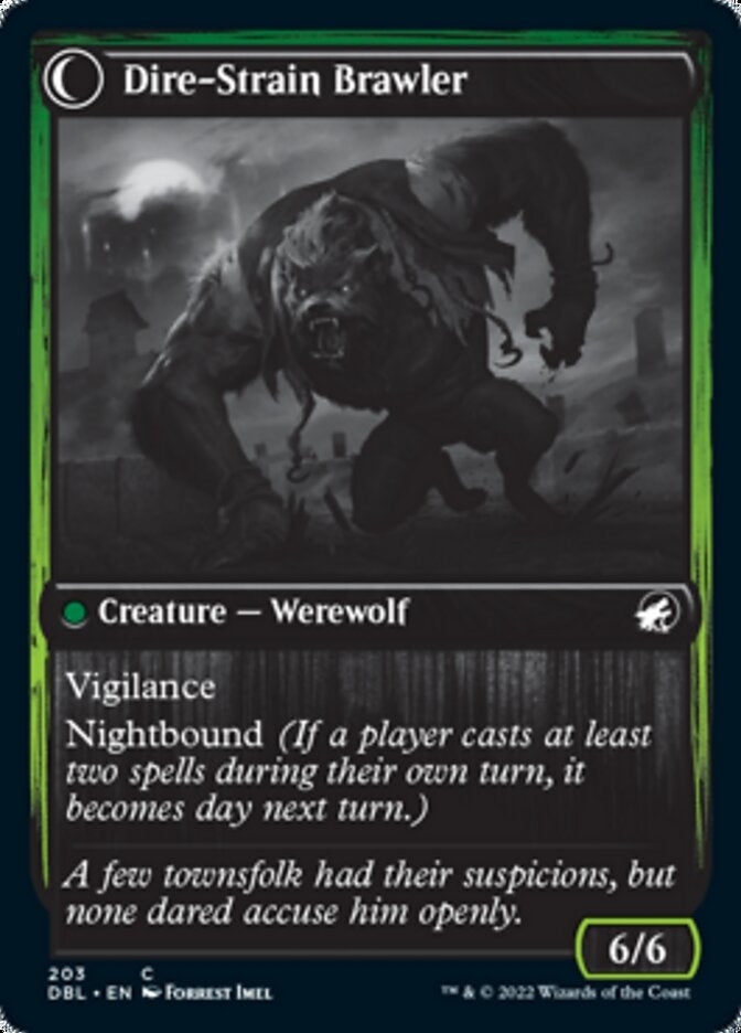 Tireless Hauler // Dire-Strain Brawler [#203] (DBL-C)