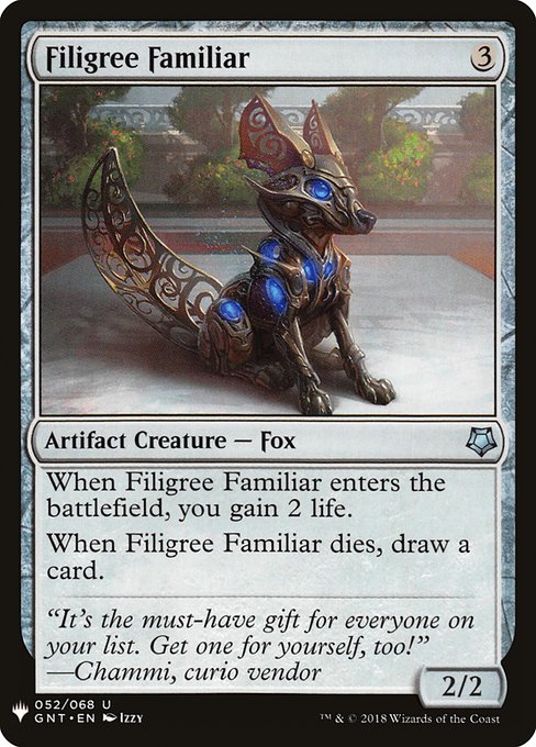 Filigree Familiar [Mystery Booster