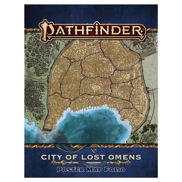 Pathfinder 2nd Edition RPG: Campaign Setting - Lost Omens: Poster Map Folio