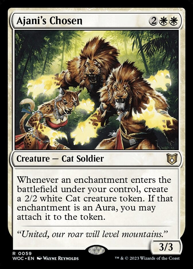 Ajani's Chosen [#0059 Reprints] (WOC-R)