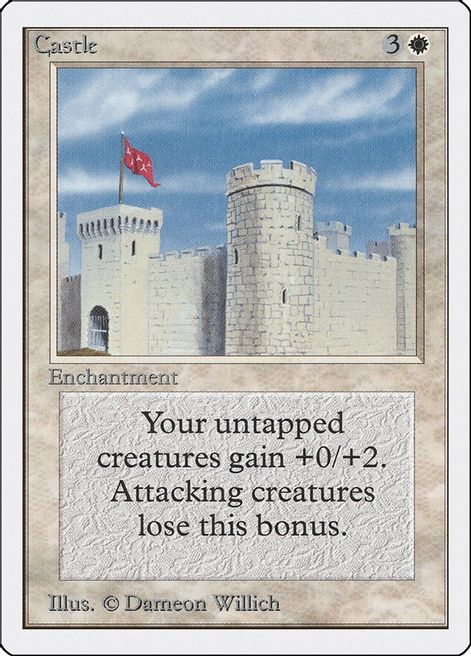 Castle (2ED-U) Moderate Play