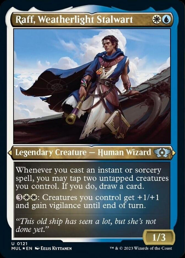 Raff, Weatherlight Stalwart [#0121 Foil Etched] (MUL-U)