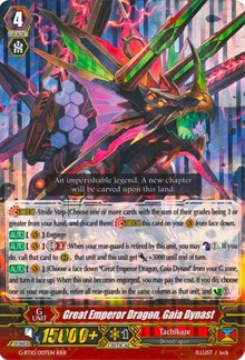 Great Emperor Dragon, Gaia Dynast (G-BT10/007EN-RRR)