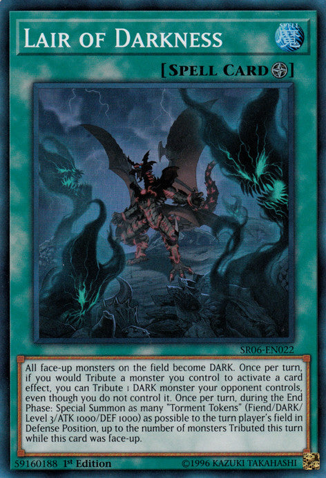 Lair of Darkness (SR06-EN022) 1st Edition