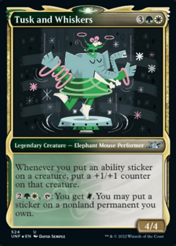 Tusk and Whiskers [#524 Galaxy Foil / Showcase] (UNF-U)