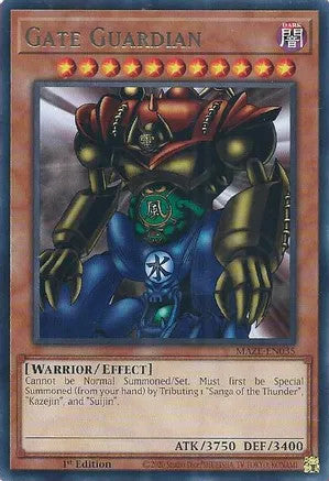 Gate Guardian (MAZE-EN035) Rare - Near Mint 1st Edition