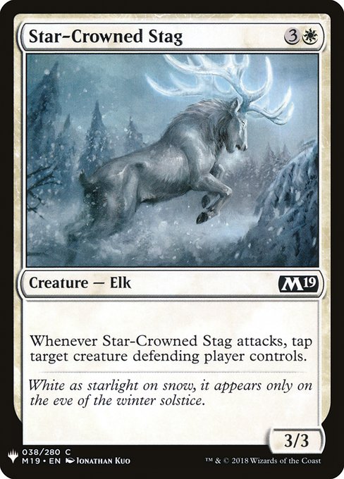 Star-Crowned Stag [Mystery Booster #0245] (M19-C)