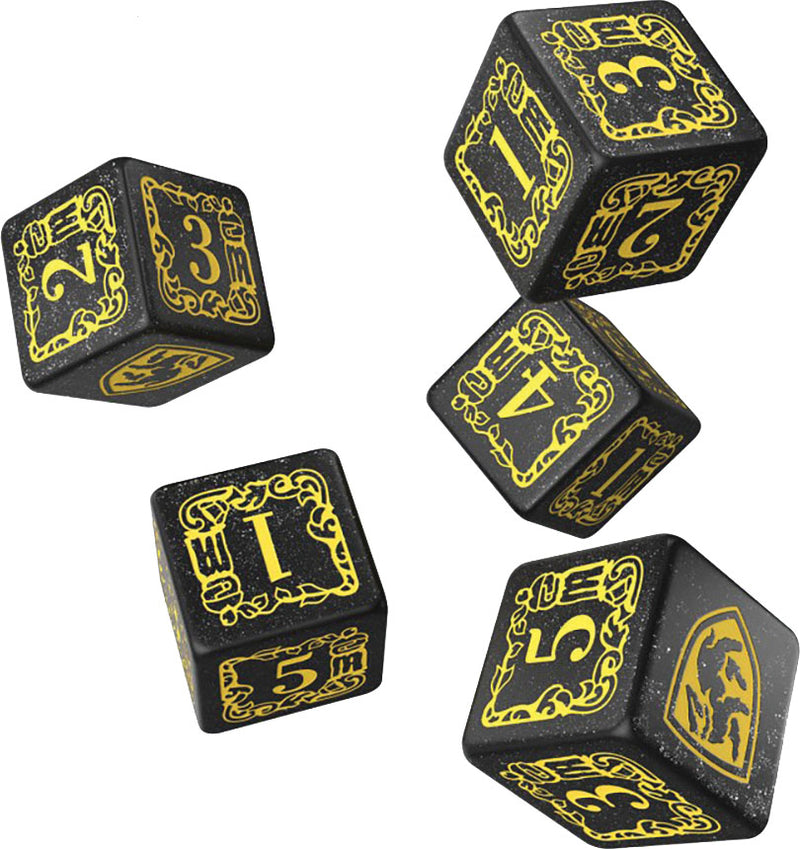 Harry Potter Dice: Hufflepuff Black Set