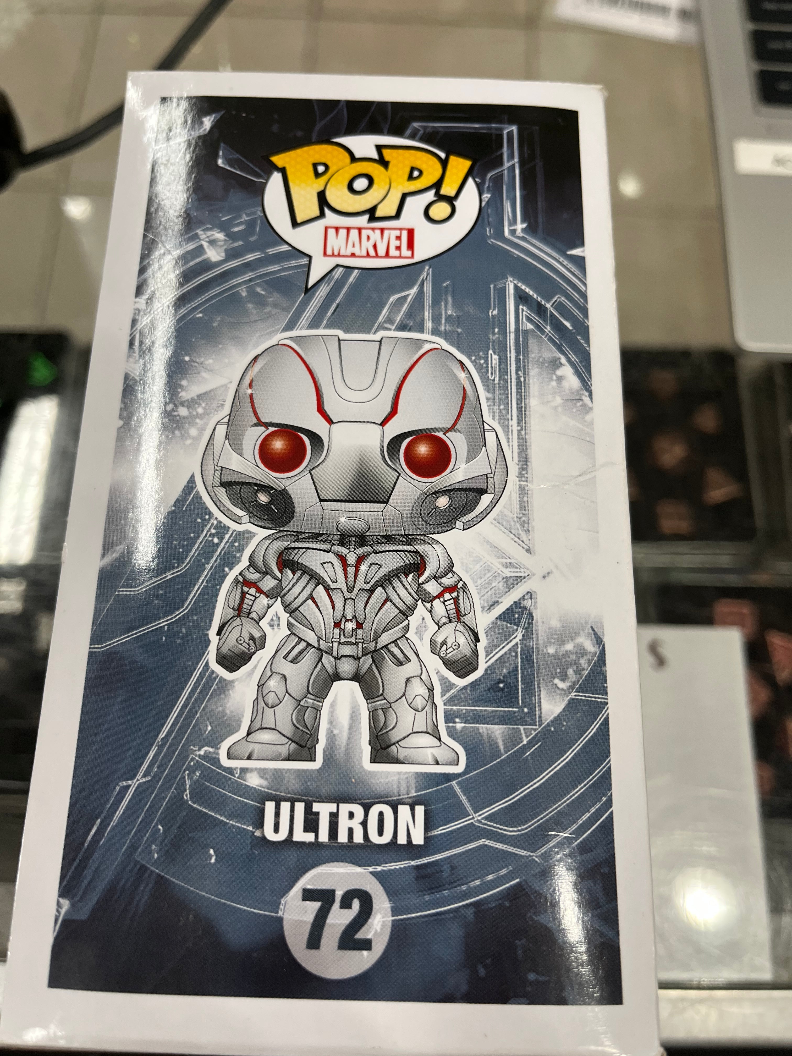 POP Figure: Marvel Avengers Age of Ultron #0072- Ultron (Light Box Damage)