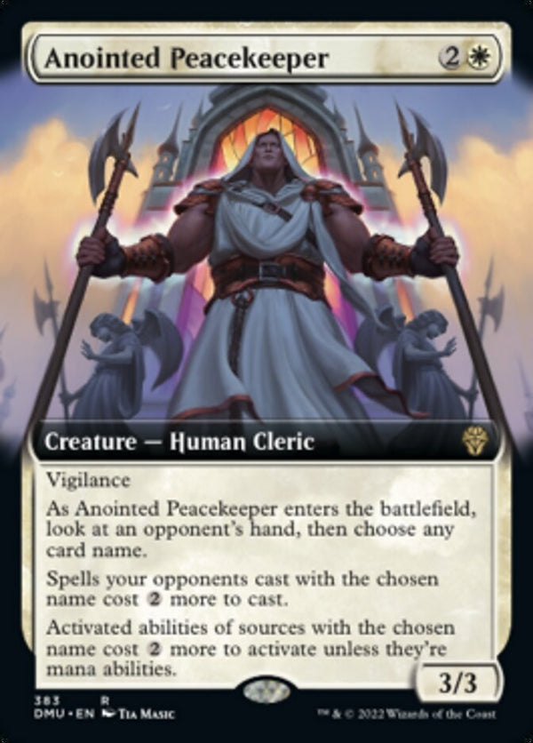 Anointed Peacekeeper [#383 Extended Art] (DMU-R)