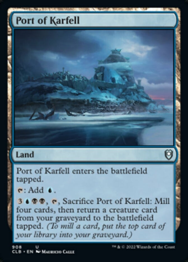 Port of Karfell [#908 Commander Decks] (CLB-U)