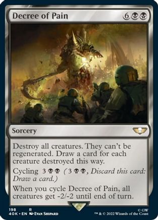 Decree of Pain [#198] (40K-R)