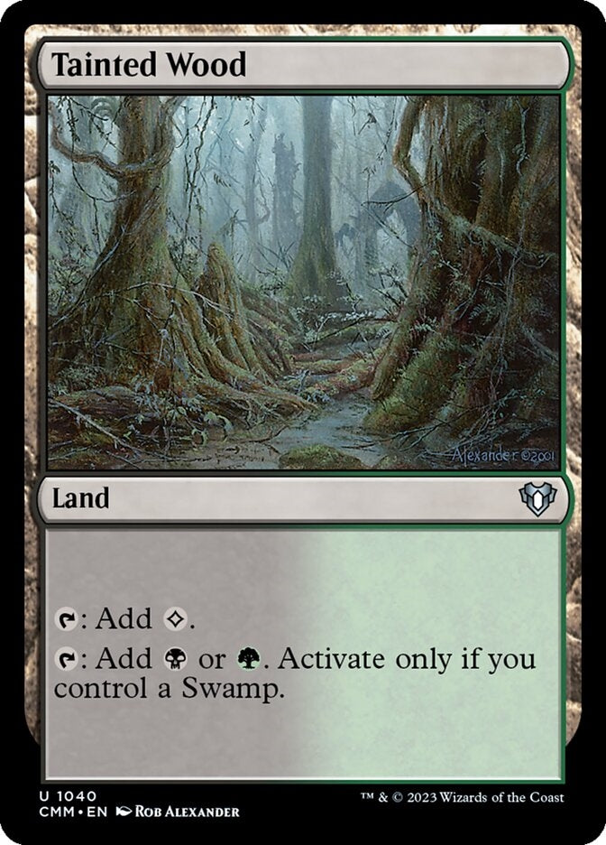 Tainted Wood [#1040 Reprints] (CMM-U)