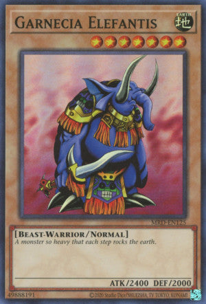 Garnecia Elefantis (MRD-EN125 (c) 2020 25th Anniversary) Super Rare - Near Mint Unlimited