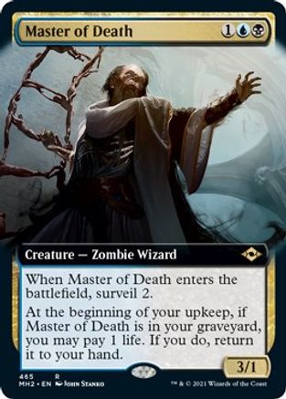 Master of Death [#465 Extended Art] (MH2-R-FOIL)