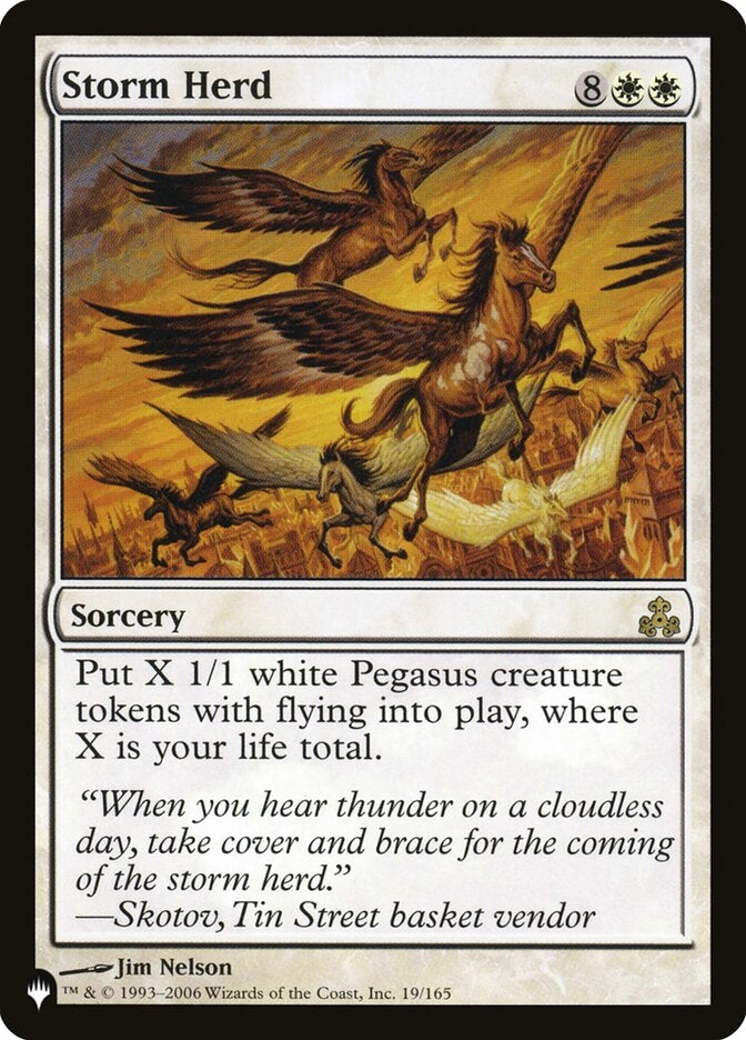 Storm Herd (GPT-R-LIST)