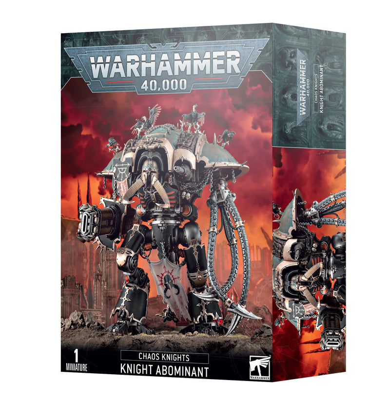 40K: Chaos Knights - Knight Abominant / Knight Rampager / Knight Desecrator