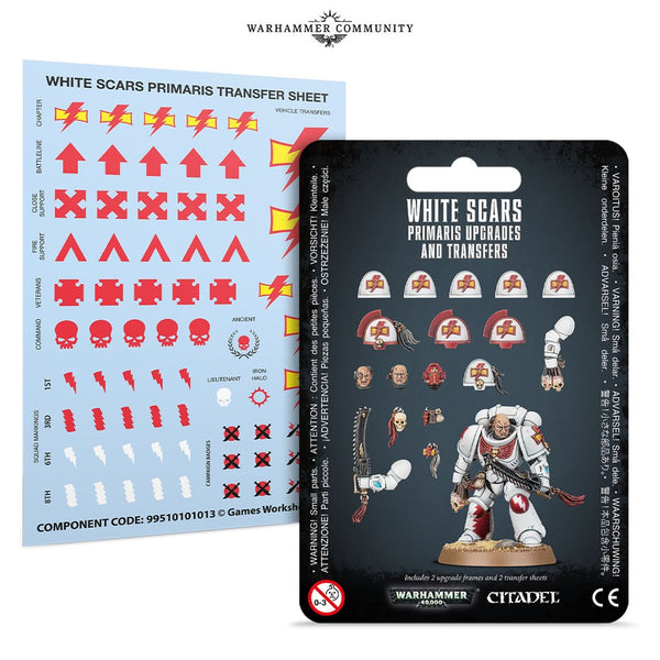 40K: Adeptus Astartes: White Scars - Primaris Upgrades