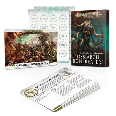 Age of Sigmar: Warscroll Cards - Ossiarch Bonereapers (OOP)