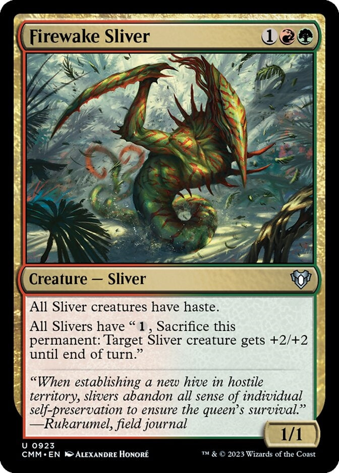 Firewake Sliver [#0923 Reprints] (CMM-U)