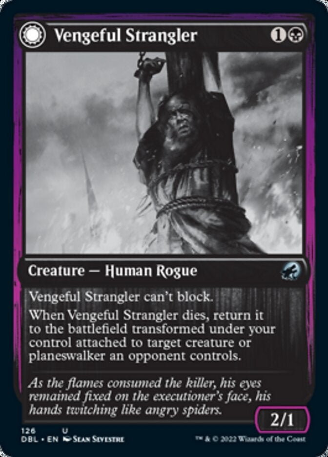 Vengeful Strangler // Strangling Grasp [