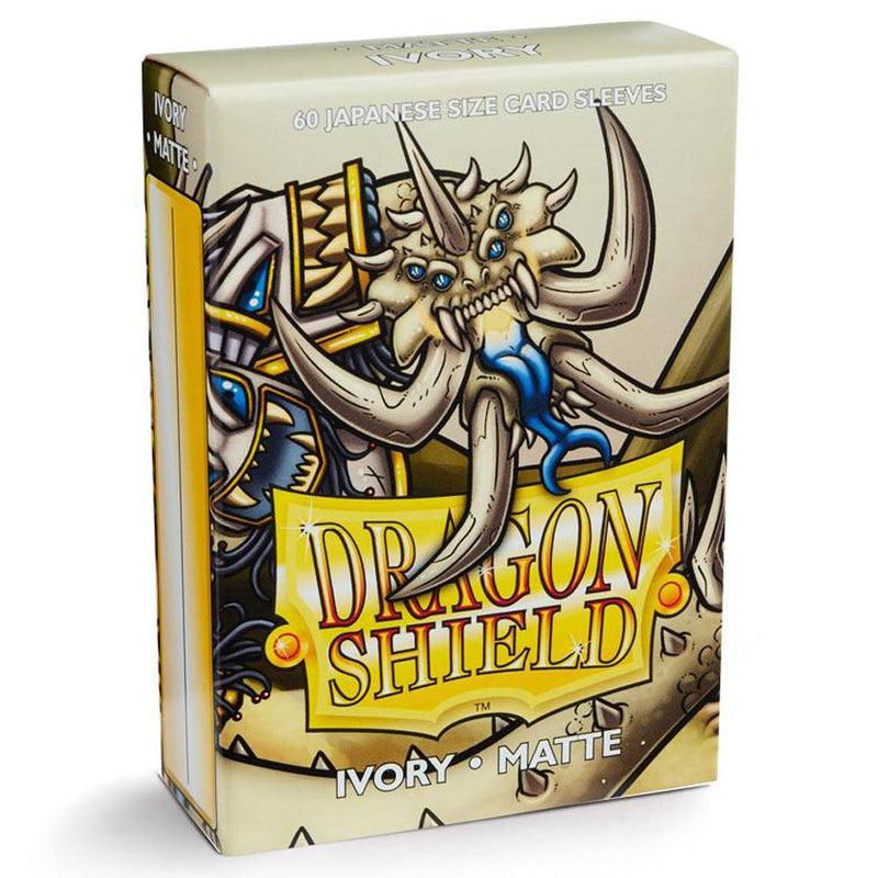 Dragon Shield: Mini - Matte: Ivory 60 Count