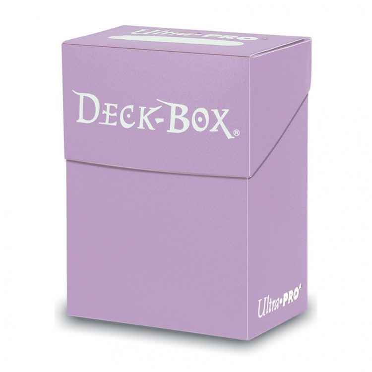 Ultra-PRO: Solid Deck Box -  Lilac