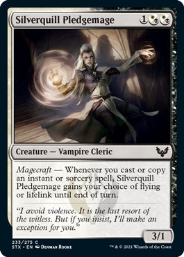 Silverquill Pledgemage (STX-C)