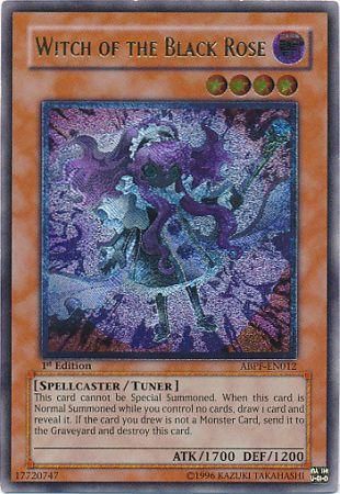 Witch of the Black Rose (UTR) (ABPF-EN012) Ultimate Rare - Near Mint 1st Edition