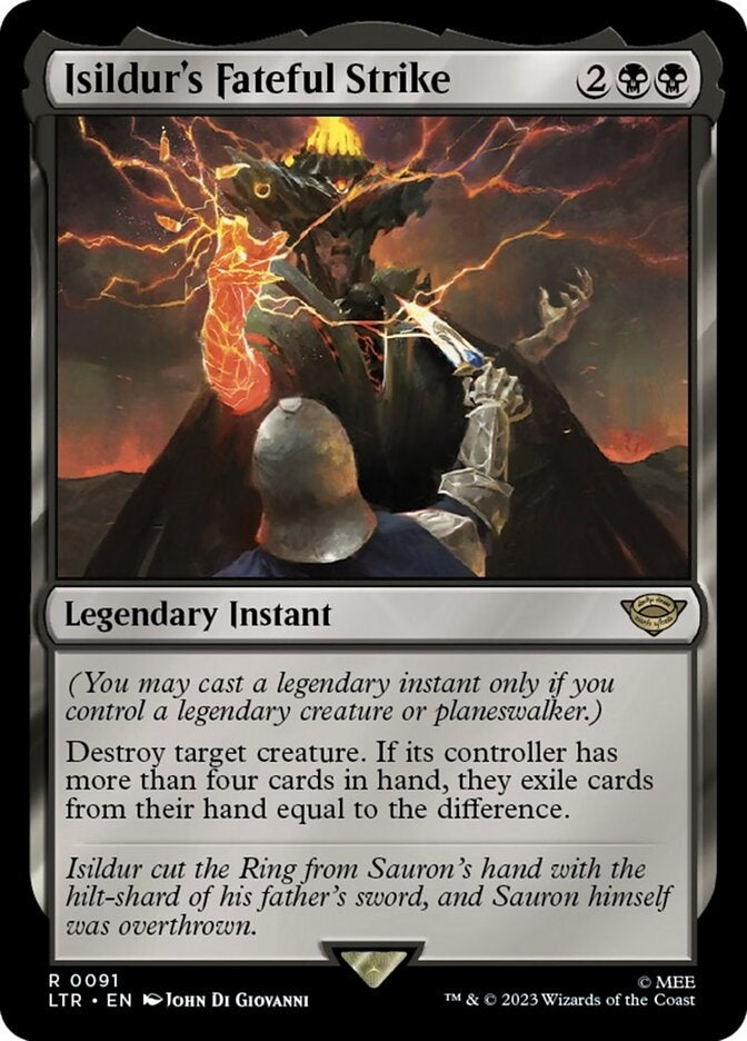 Isildur's Fateful Strike [#0091] (LTR-R)