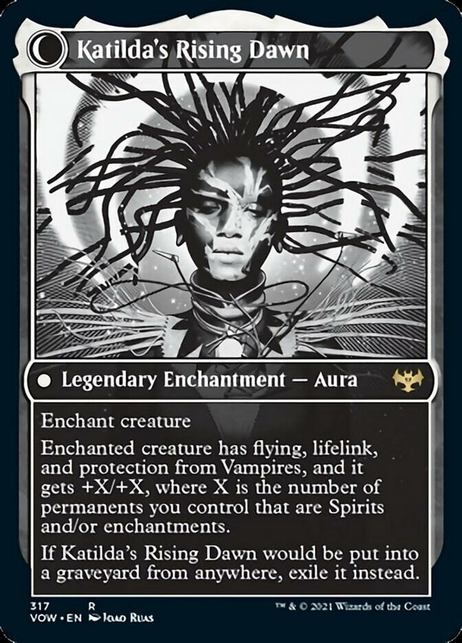 Katilda, Dawnhart Martyr // Katilda's Rising Dawn [#317 Showcase] (VOW-R)