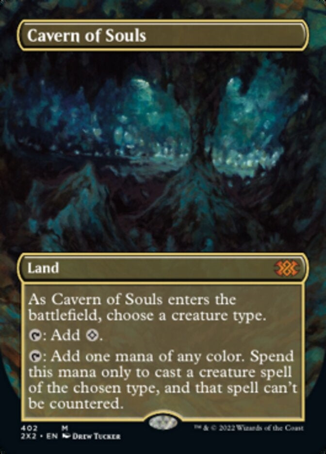 Cavern of Souls [#402 Alternate-Art Borderless] (2X2-M)