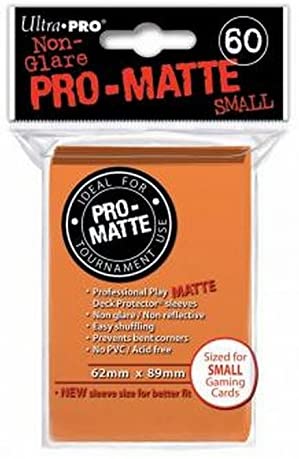 Ultra-PRO: Mini Sleeves - Pro-Matte:  Orange (60)