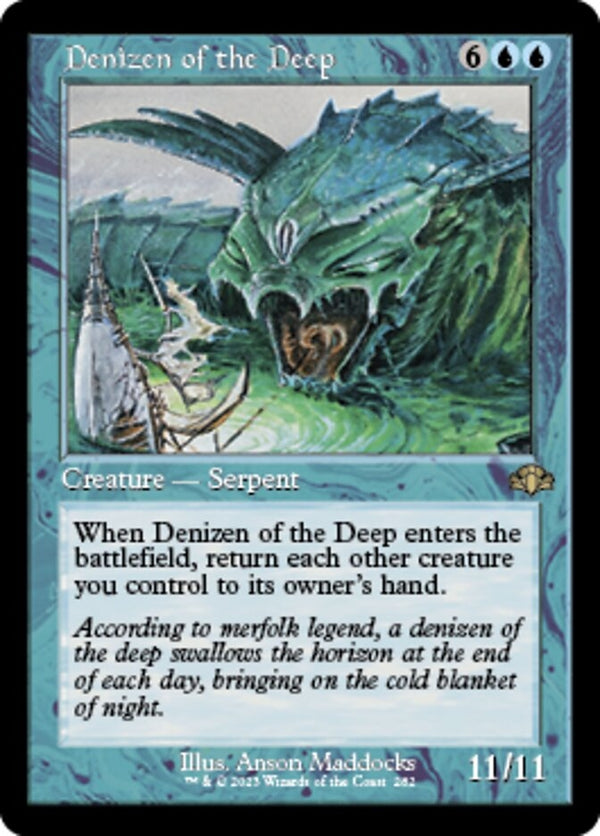 Denizen of the Deep [#282 Old Frame Bonus Sheet] (DMR-R)