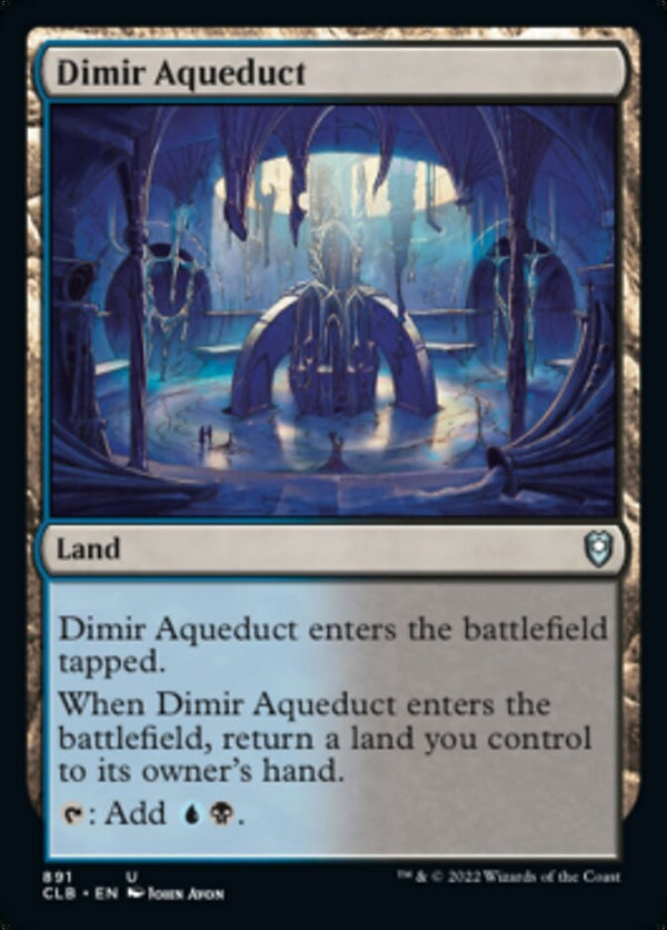 Dimir Aqueduct [#891 Commander Decks] (CLB-U)