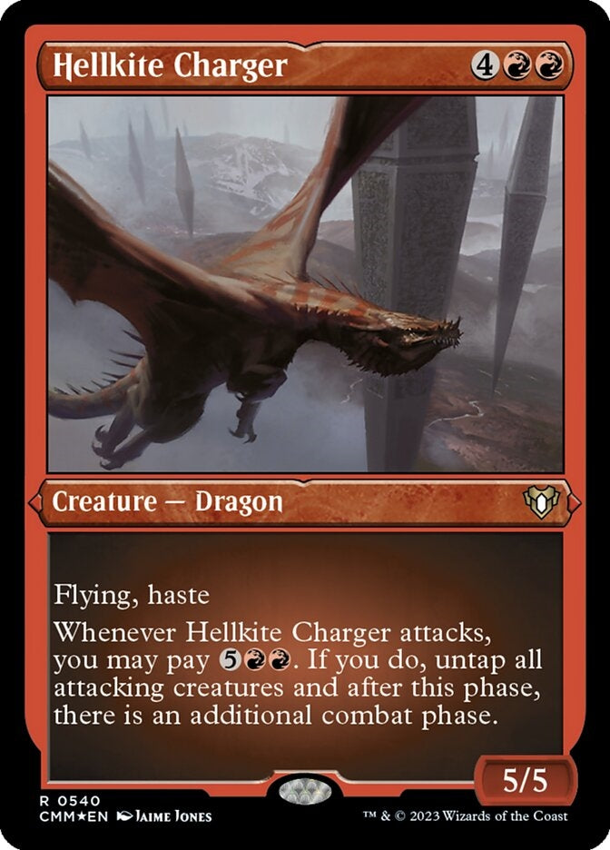Hellkite Charger [#0540 Etched Foil] (CMM-R)