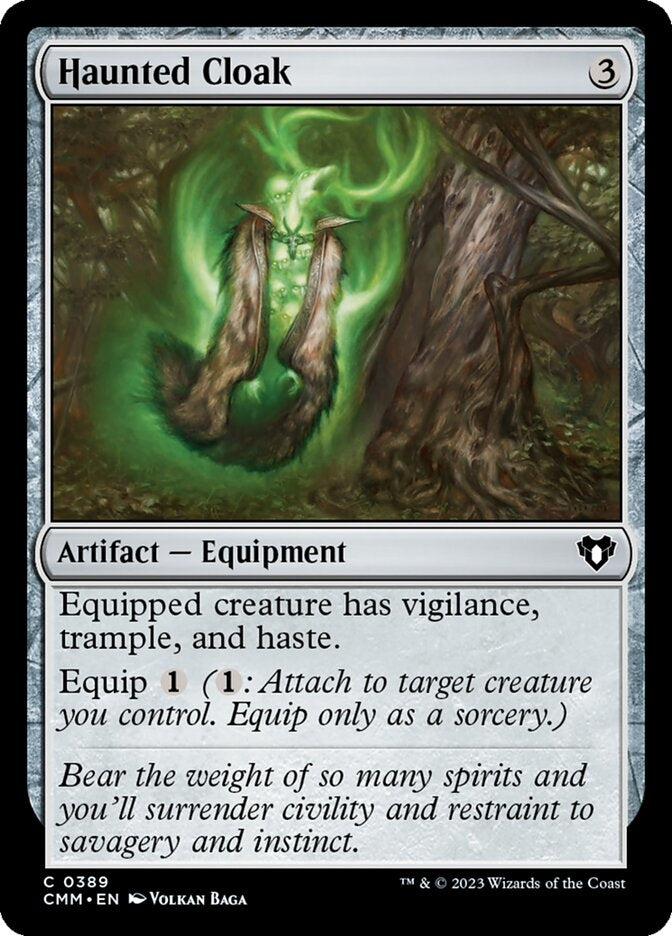 Haunted Cloak [#0389] (CMM-C)