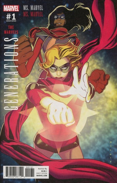 Generations Ms Marvel & Ms Marvel (2017) #1 (8.0) Anka Variant (1:25)