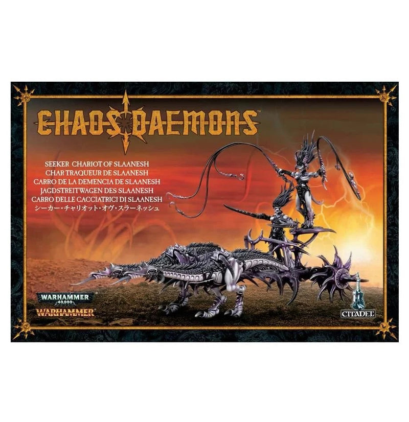 Daemons: Daemons of Slaanesh - Seeker Chariot of Slaanesh / Hellflayer of Slaanesh