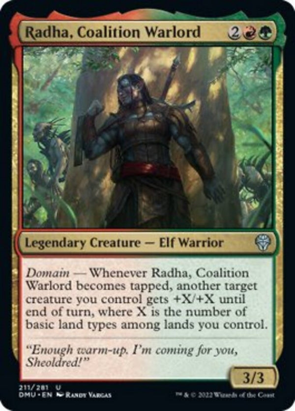 Radha, Coalition Warlord (DMU-U)