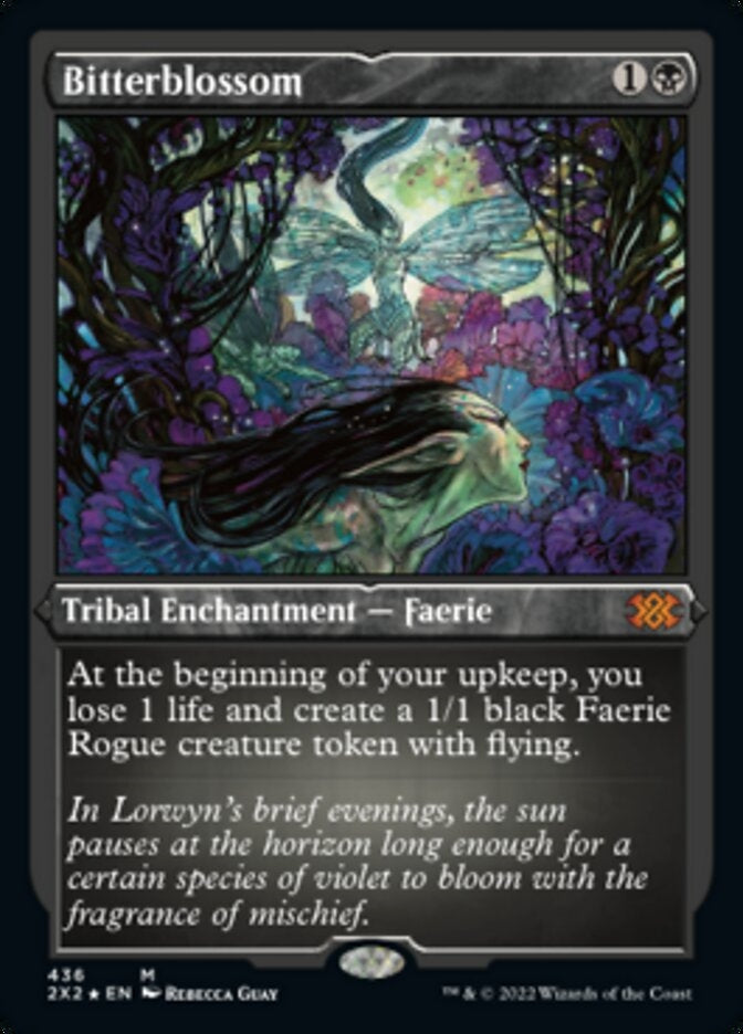 Bitterblossom [#436 Etched Foil] (2X2-M)