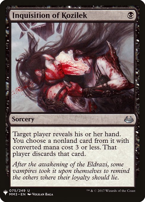 Inquisition of Kozilek [Mystery Booster #0694] (MM3-R)