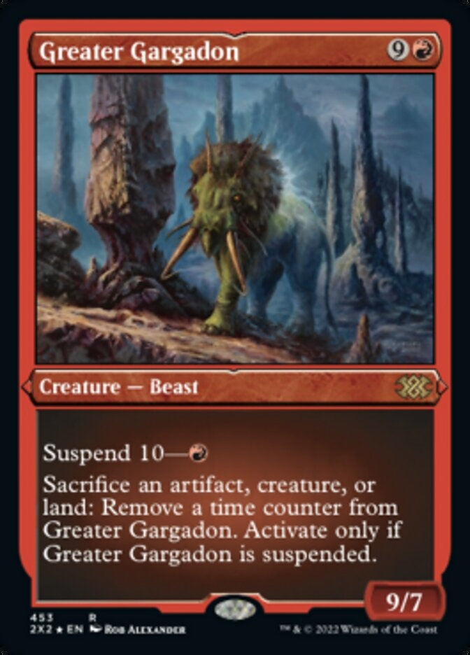 Greater Gargadon [#453 Etched Foil] (2X2-R)